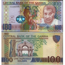 Гамбія / Gambia 100 Dalasis 2013 UNC