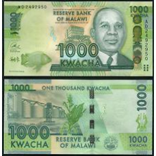 Малаві/Malawi 1000 Kwacha 2014 UNC