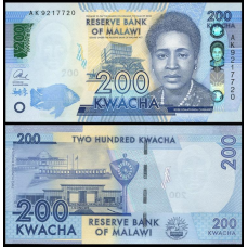 Малаві / Malawi 200 kwacha 2016 Pick NEW UNC