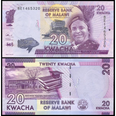 Малаві / Malawi 20 kwacha 2016 Pick New UNC