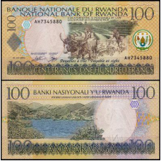 Руанда/Rwanda 100 Francs 2003 Pick 29 UNC