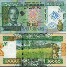 Guinea / Гвінея - 10000 Francs 2010 UNC