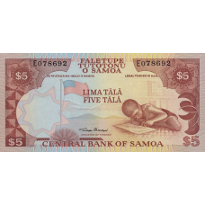 Самоа / Samoa 5 tala (2005) Pick 33b UNC
