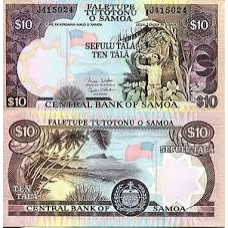 Самоа / Samoa 10 tala (2002) Pick 34 UNC