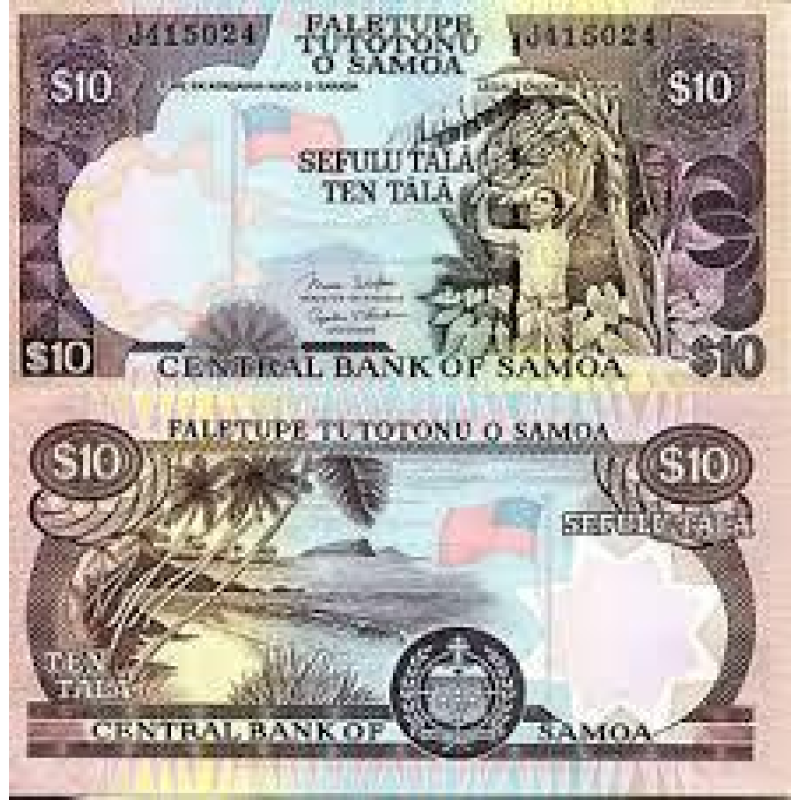 Самоа / Samoa 10 tala (2002) Pick 34 UNC Самоа / Samoa 10 tala (2002) Pick 34 UNC