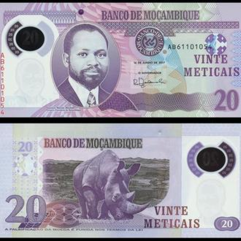 Mozambique Мозамбік 20 Meticais 2017 UNC Mozambique Мозамбік 20 Meticais 2017 UNC