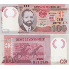 Mozambique Мозамбік - 100 Meticais 2011 Pick 151 UNC