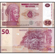 Конго / Congo 50 francs 2013 Pick 91 UNC