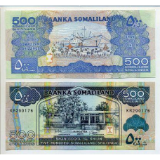Сомаліленд / Сомалиленд 500 шилінгів 2016р UNC Р-6i