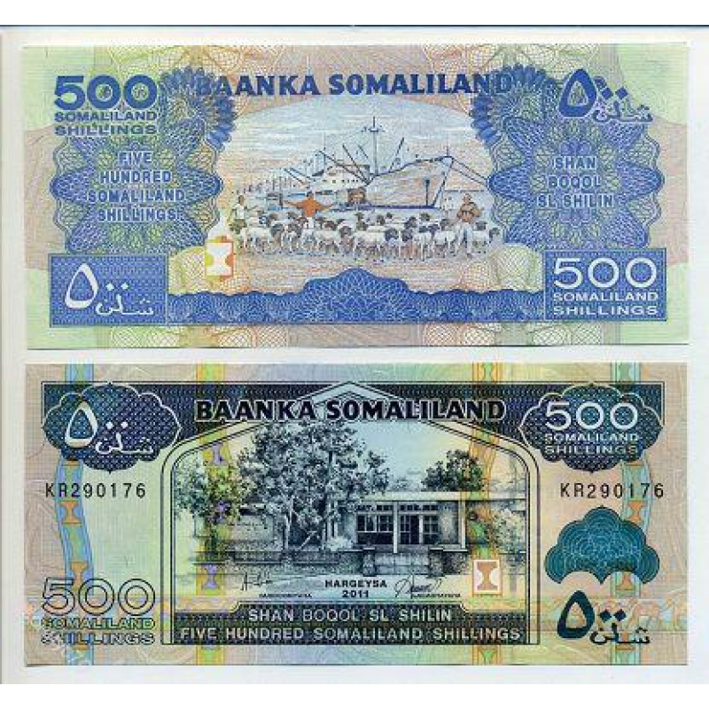Сомаліленд / Сомалиленд 500 шилінгів 2016р UNC Р-6i