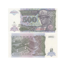Заїр 500 Zaїres 1994р. UNC