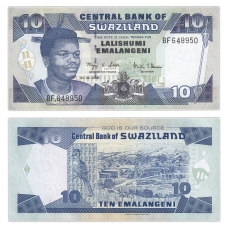 Свазіленд / Swaziland 10 emalangeni 2006 Pick 29c UNC