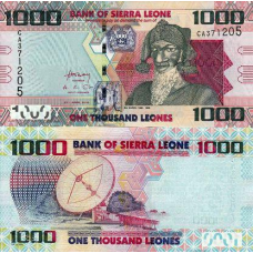 Сьєрра Леоне 1000 leones 2013 Pick 30 UNC