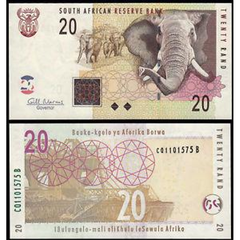 Південна Африка (ПАР) / South Africa 20 rand 2009 UNC