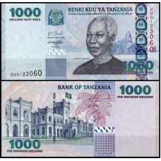 Tanzania Танзанія - 1000 Shillings 2003 UNC