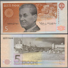 Естонія/Estonia 5 крон 1994 pick 76 UNC