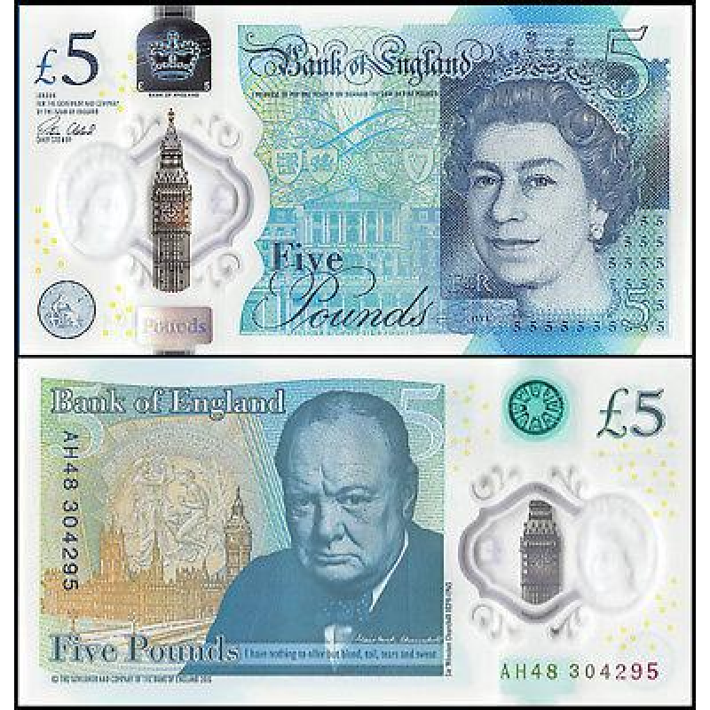 Великобританія / Great Britain 5 Pounds 2016 (2015) Pick NEW UNC Великобританія / Great Britain 5 Pounds 2016 (2015) Pick NEW UNC