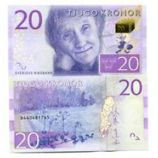 Швеція / Sweden 20 kronor (2007-2011) Pick 63с UNC
