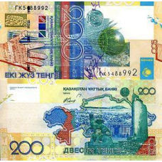 Казахстан / Kazakhstan 200 Tenge 2006 Pick 28 UNC