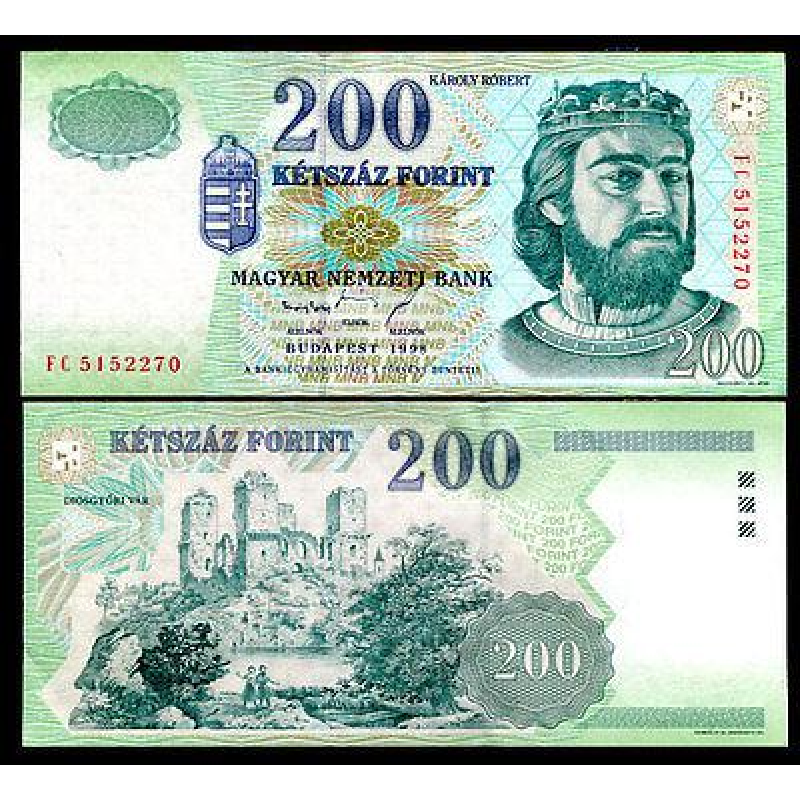 Угорщина / Hungary 200 Forint 2003 Pick 187с UNC Угорщина / Hungary 200 Forint 2003 Pick 187с UNC
