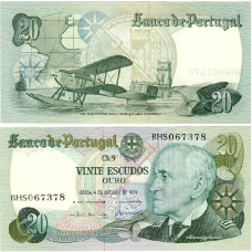 Португалія Portugal 20 escudos 1978 Pick176b UNC
