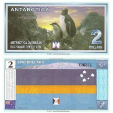 Антарктика / Antarctica 1 dollar 2015 UNC
