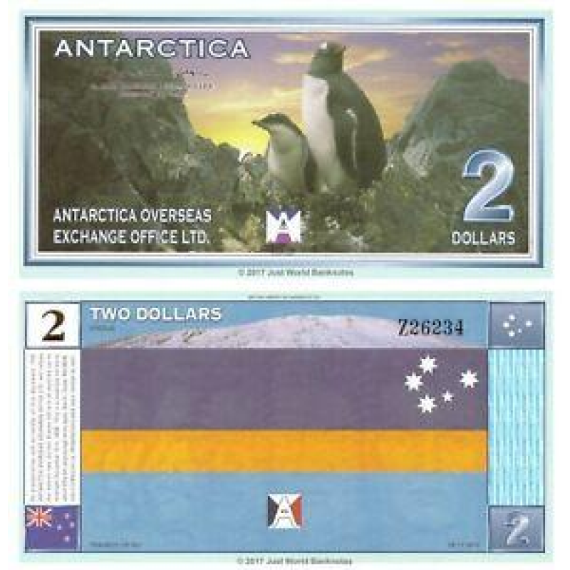 Антарктика / Antarctica 1 dollar 2015 UNC Антарктика / Antarctica 1 dollar 2015 UNC