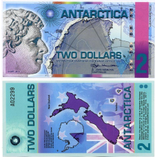 Антарктика / Antarctica 3 dollar 2008 UNC