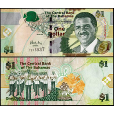 Багами / Bahamas 1 dollar 2008 Pick 71 UNC
