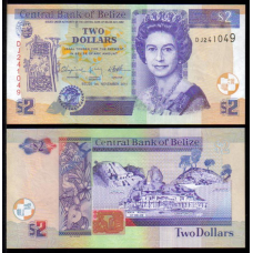 Беліз / Belize 2 dollars 2017 Pick 66 UNC