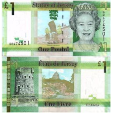 Джерсі / Jersey 1 Pound (2010) Pick 32a UNC
