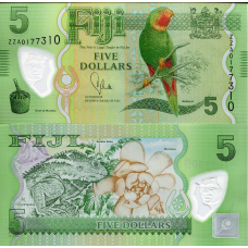 Фіджі/Fiji Islands 5 Dollars (2013) Pick 115 UNC серія ZZ