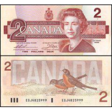 Канада / Canada 2 Dollars 1986 Pick 94b UNC
