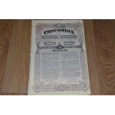 Акція. CONCORDIA. Румунія. 1924 рік (59)