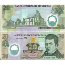 Гондурас / Honduras 20 lempiras 2006 Pick 93а UNC