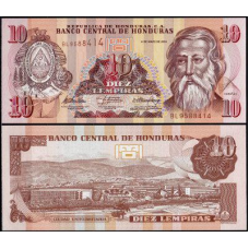 Гондурас / Honduras 10 lempiras 2012 Pick 99 UNC