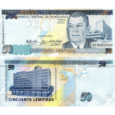 Гондурас / Honduras 50 Lempiras 2006 Pick 94A UNC
