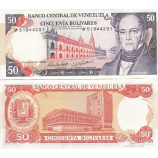Venezuela Венесуела - 50 Bolivares 08.122. 1992 UNC