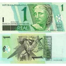 Бразилія / Brasil 1 real 2003 - Pick 251 UNC