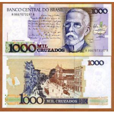 Бразилія / Brasil 1000 Cruzados Pick 213 1988 UNC