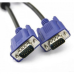 Шнур комп“ютерний VGA штекер HDB15pin - штекер HDB15pin, з фільтром, 5метров Шнур комп“ютерний VGA штекер HDB15pin - штекер HDB15pin, з фільтром, 5метров