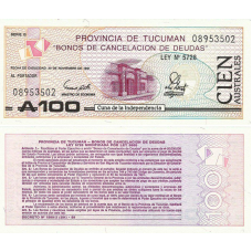 Argentina - 100 Australes 1991 UNC