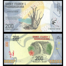 Мадагаскар / Madagascar 200 Ariary 2017 Pick UNC