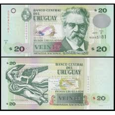 Уругвай / Uruguay 20 Pesos 2011 - 2015 Pick 86b UNC