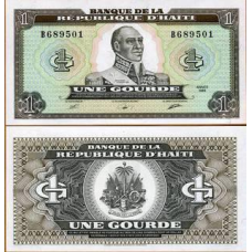 Гаїті / Haiti 1 Gourde 1989 Pick 253а UNC