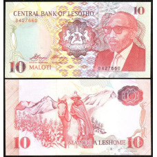 Лесото / Lesotho 10 maloti 1990 Pick 11 UNC