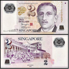 Сінгапур / Singapore 2 Dollars 2015 UNC