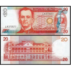 Філіппіни / Pilipinas 20 piso 2012 Pick 182 UNC