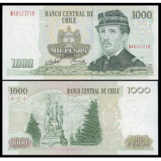 Chile Чилі - 1000 Pesos 2005 UNC