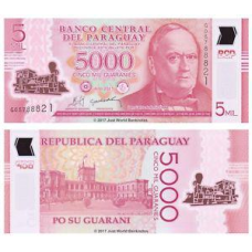 Парагвай / Paraguay 5000 Guaranies 2011 P 234 UNC